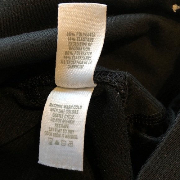 Aerie Black Mesh High-Waisted Leggings | Size S - Picture 5 of 5